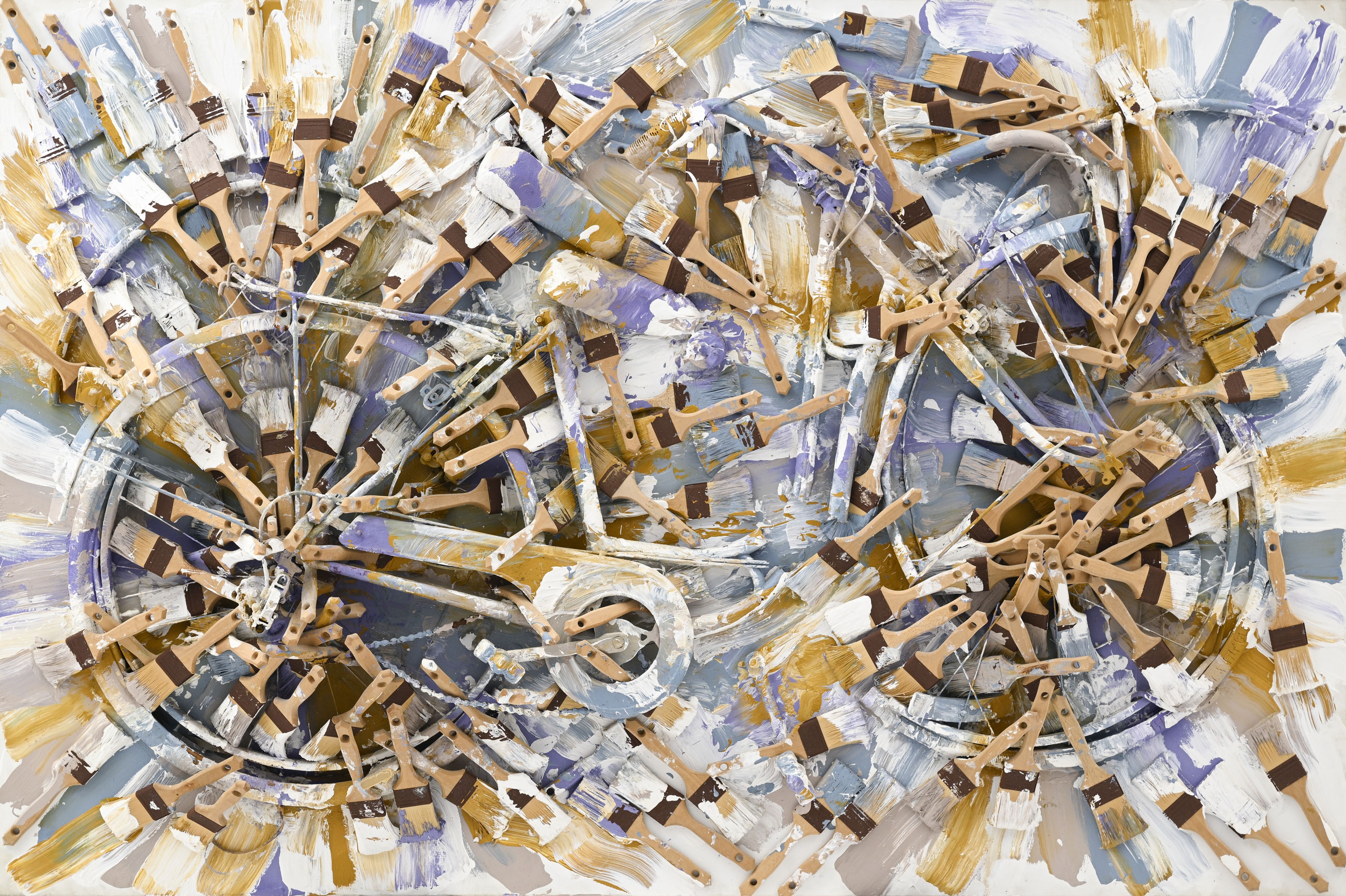 Arman (1928-2005), Sans titre, 1991, bicyclette