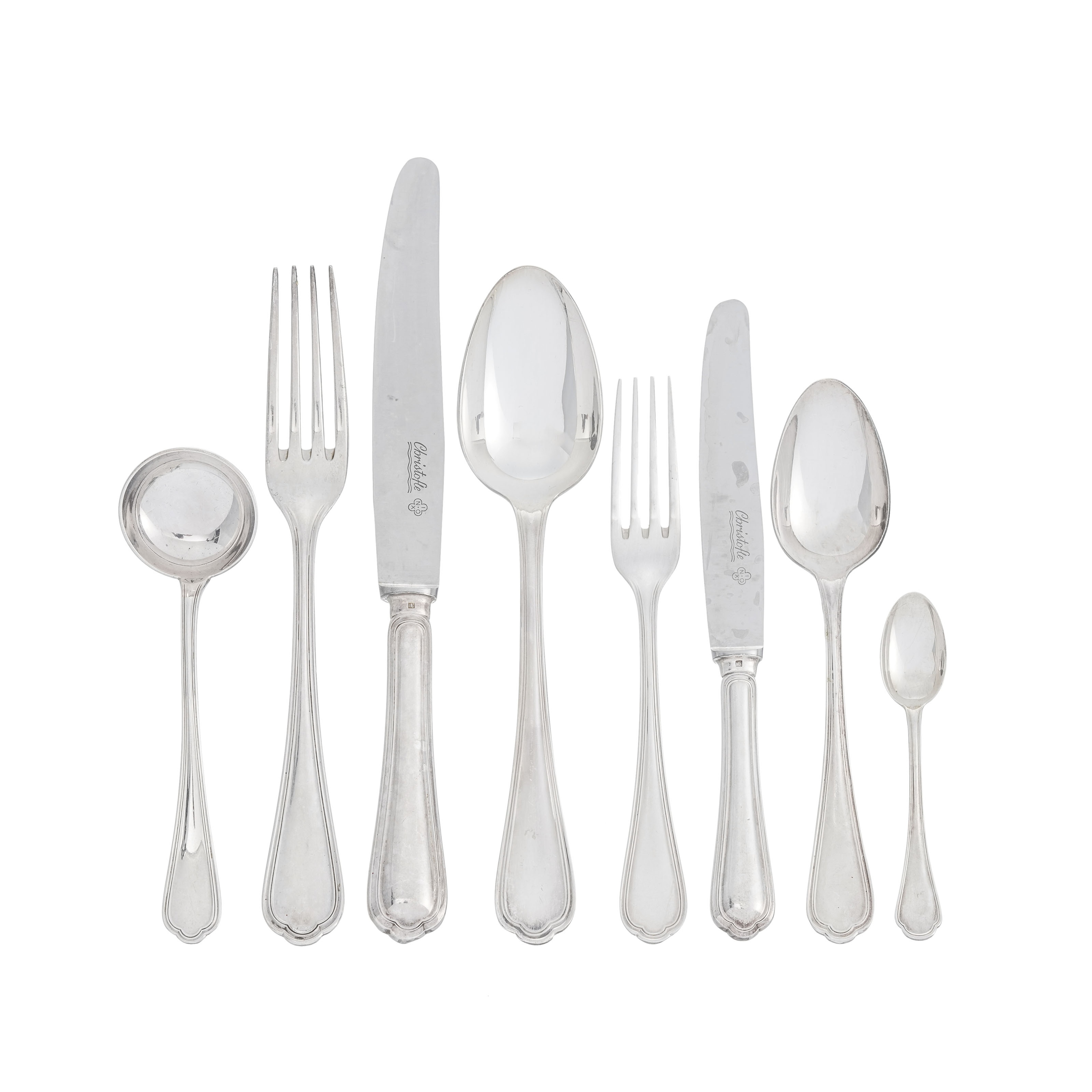 Lot De 8 Cuillères à Cocktail Métal Argenté - Modèle Ercuis Avec Pilon Intégré - 25 Cm - Neuf