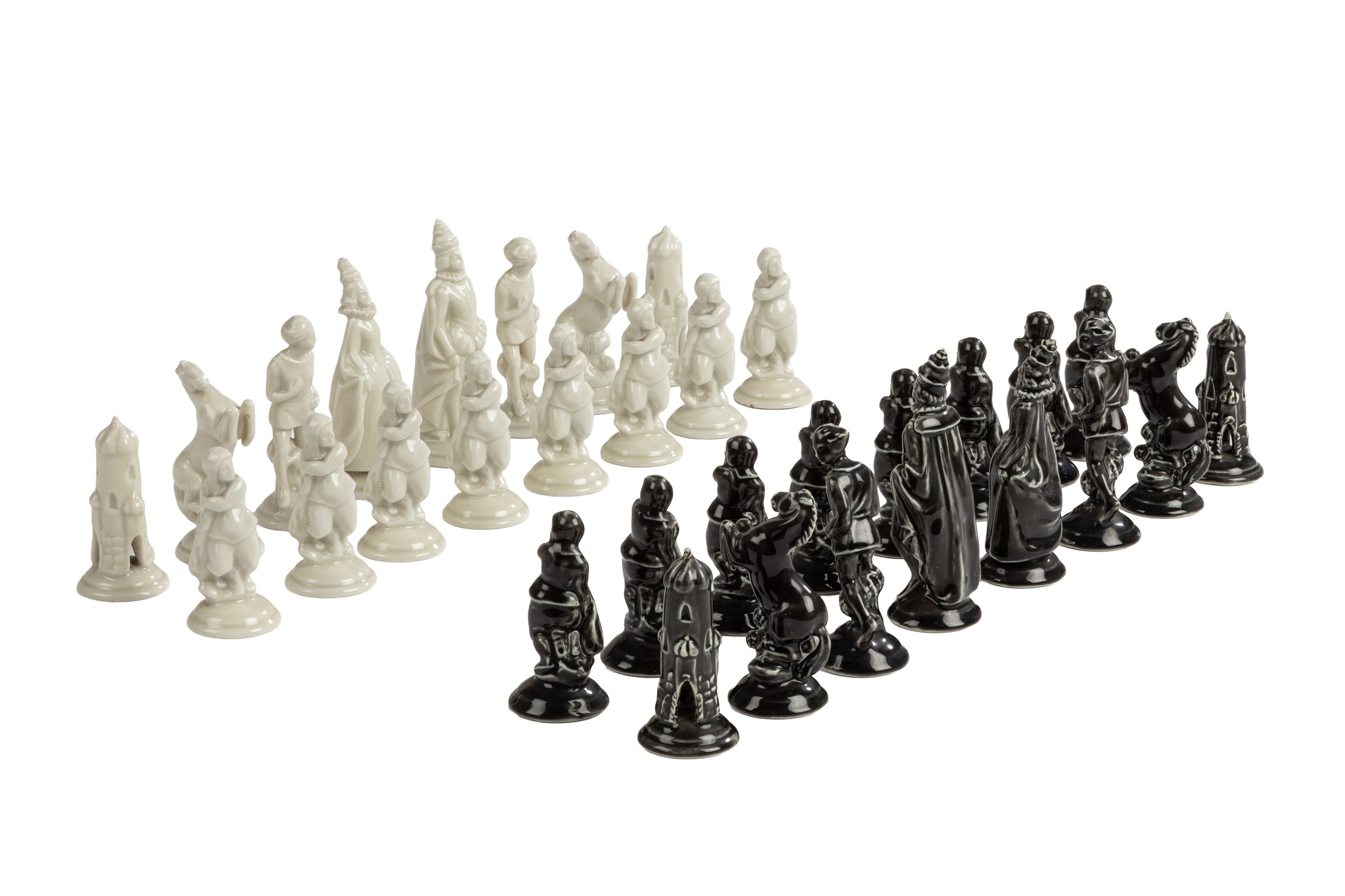 Jeu D’échecs En Bois Incrusté Et Pièces En Bronze – Style Game Of Thrones, Fait Main