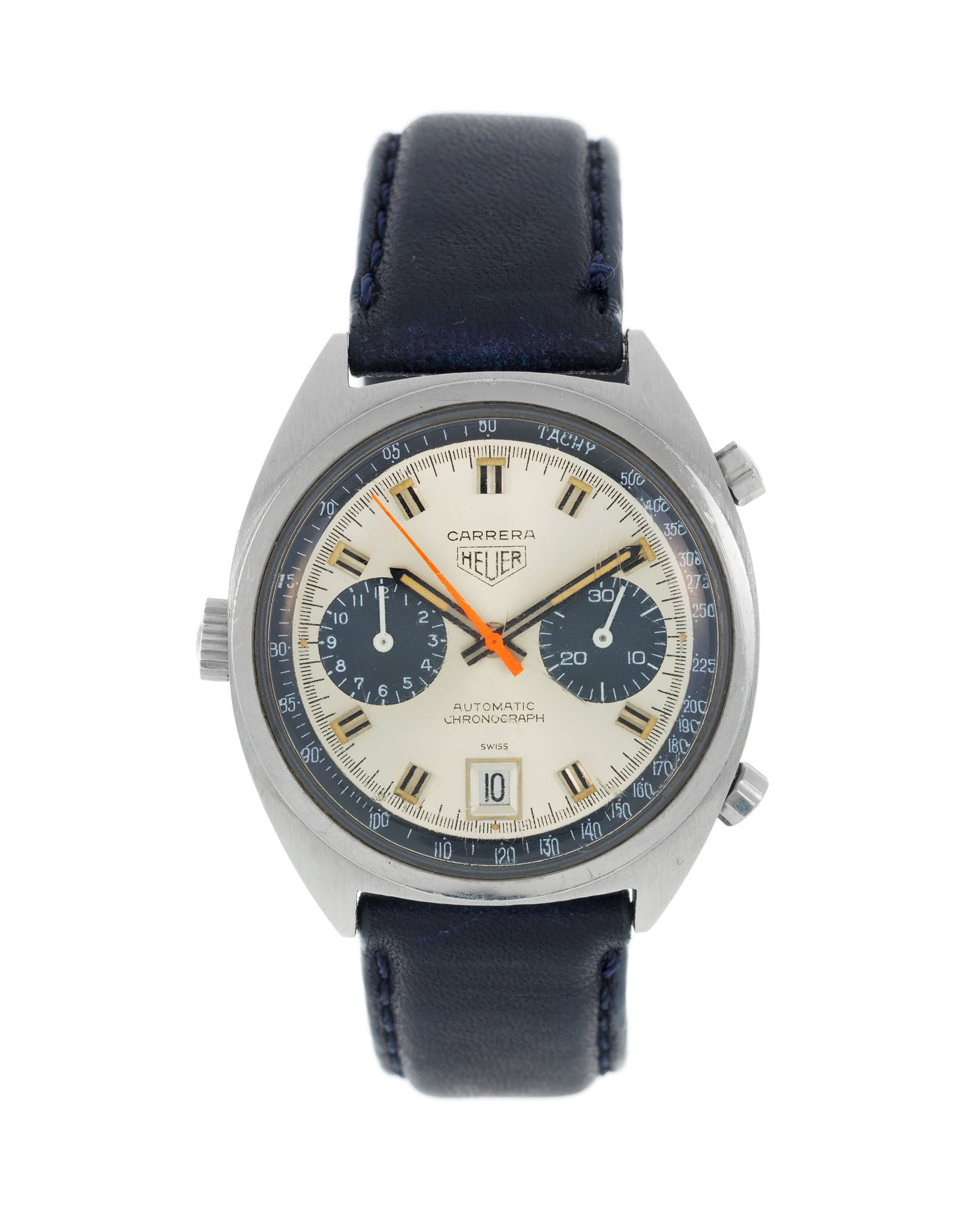 Boucle En Acier TAG Heuer Carrera Originale - Pour Bracelet Caoutchouc, 16/18 Mm