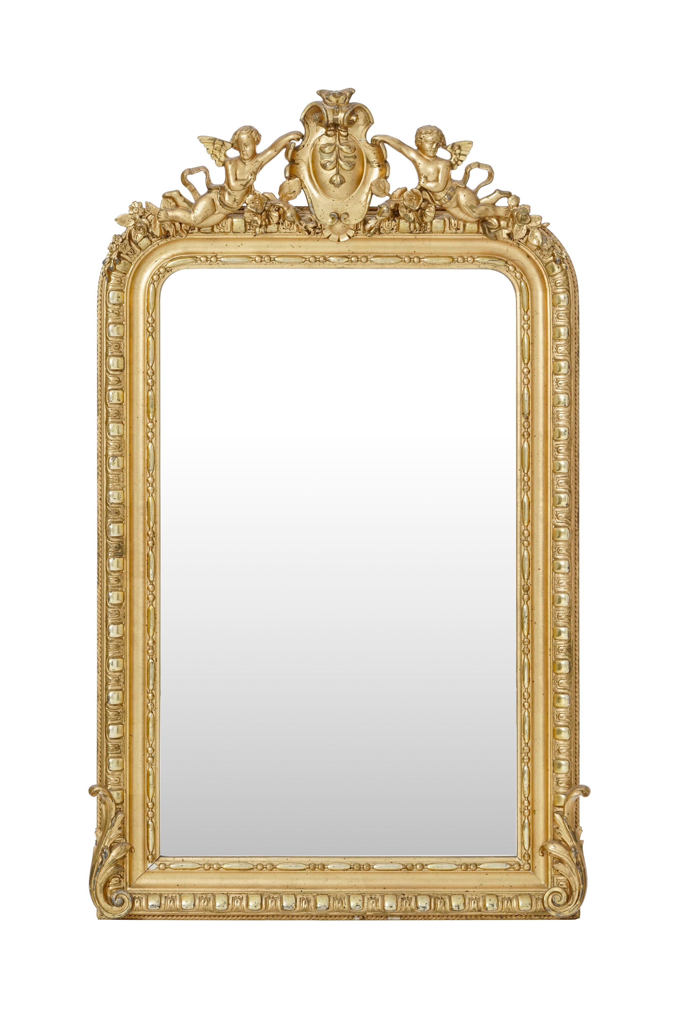 Miroir Et Accessoires De Cheminée Pour Maison De Poupée - Échelle 1/12 - Occasion