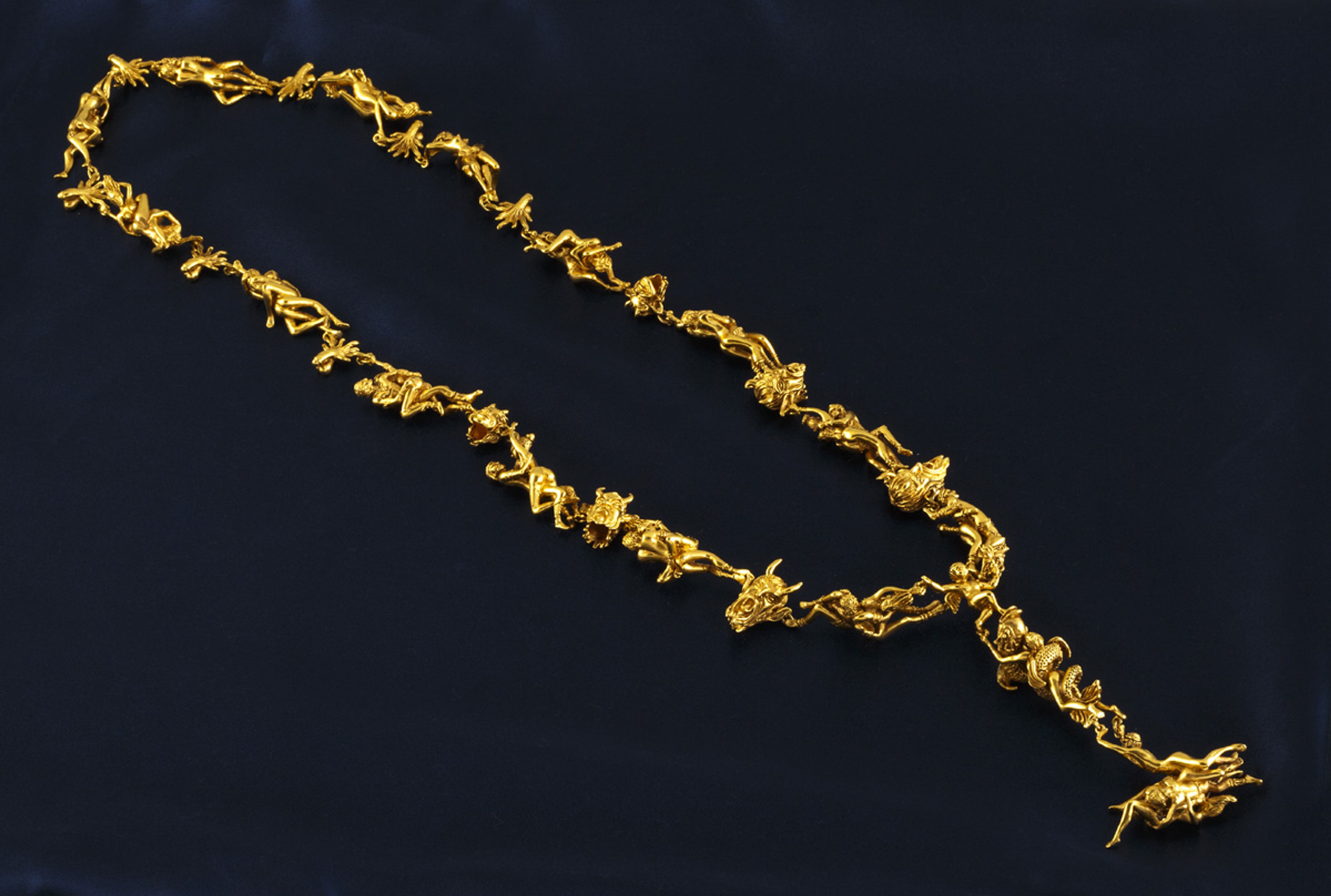 Carrera y Carrera, collier Kâmasûtra en or 750