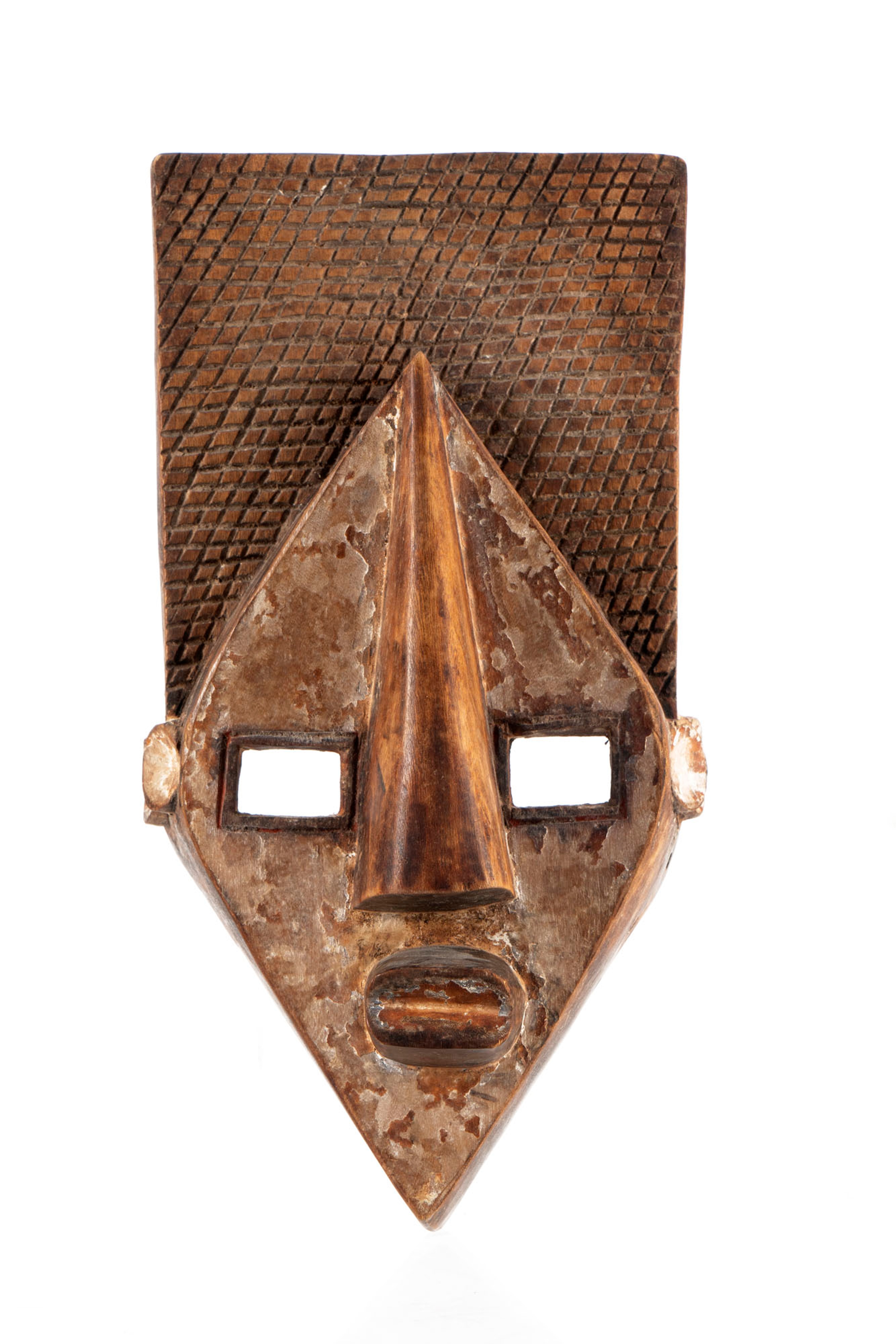 Masque facial mfondo Lualua/Lwalwa , au visage en… | Piguet