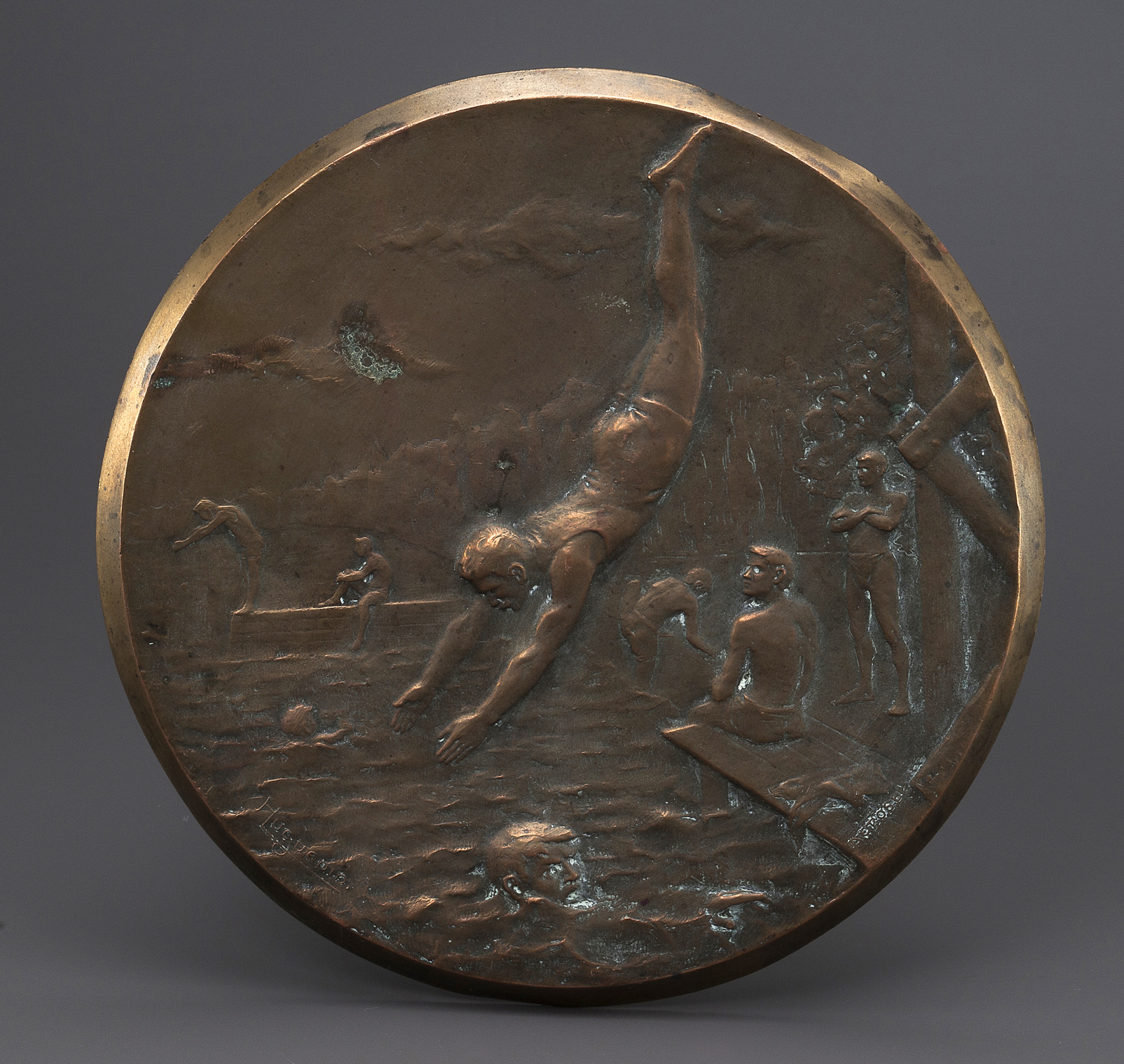 Médaille De Ski Bronze Huguenin, Brassus Suisse - Concours 1962