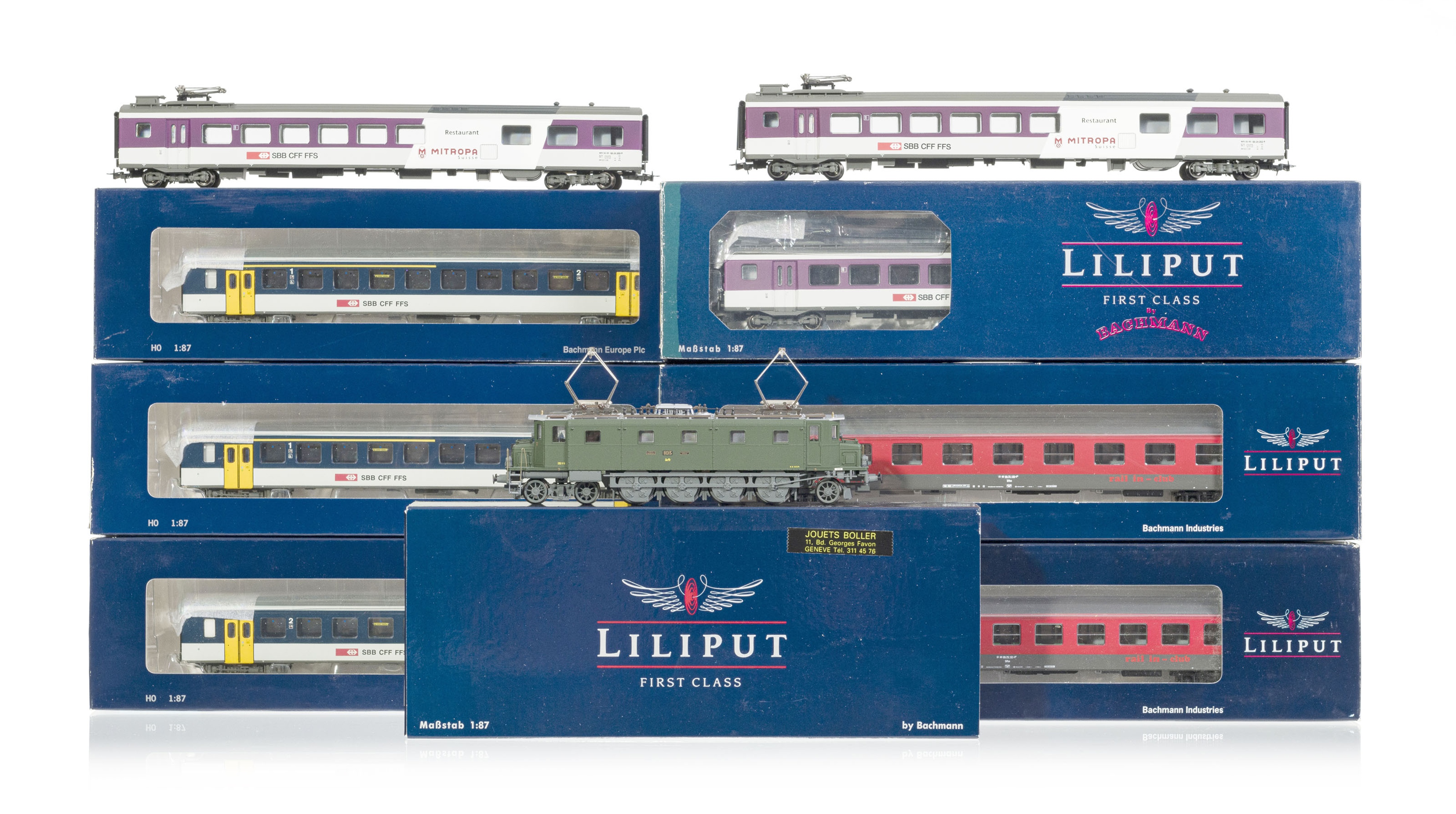 Liliput 29203 D-Zug Gepäck/Postwagen Stuttgart DB Preis