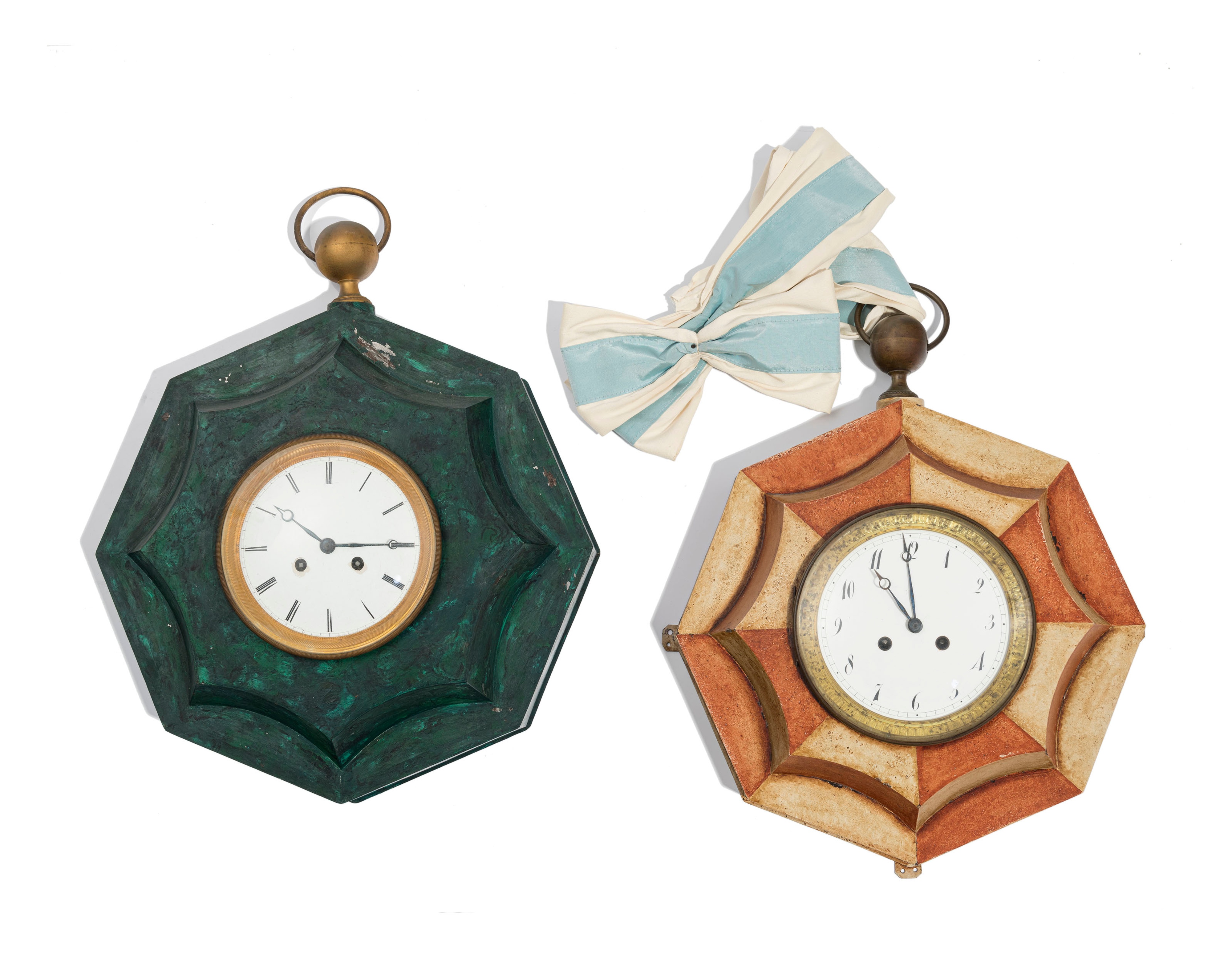 Lot Vintage De 3 Pendules Murales Pour Enfants – Déco Allemagne Milieu Du Siècle