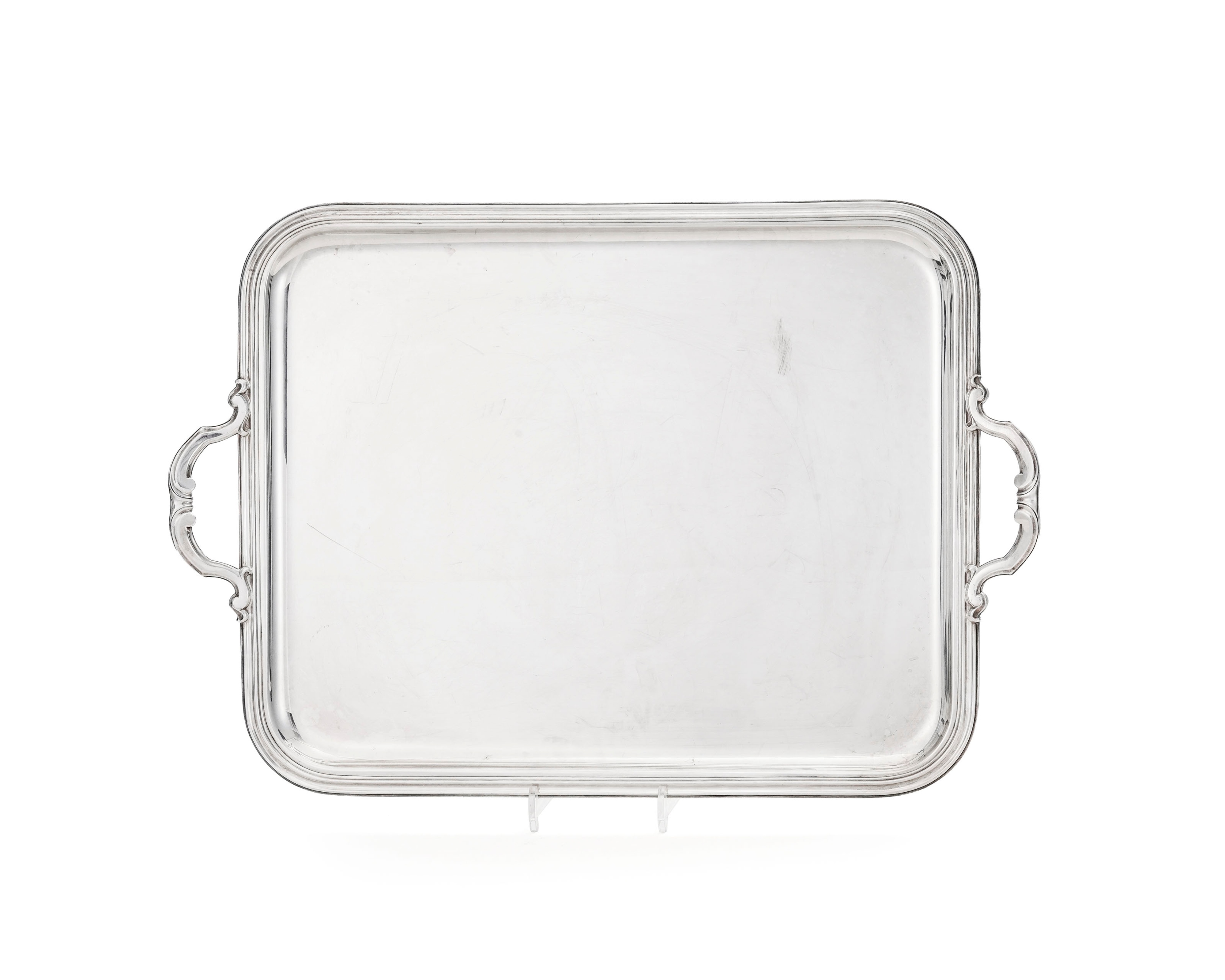 Plat De Service à Deux étages En Métal Argenté/Plateau De Service Chic Aperoserviteur A Patisseries Vintage Imgx1200 3383