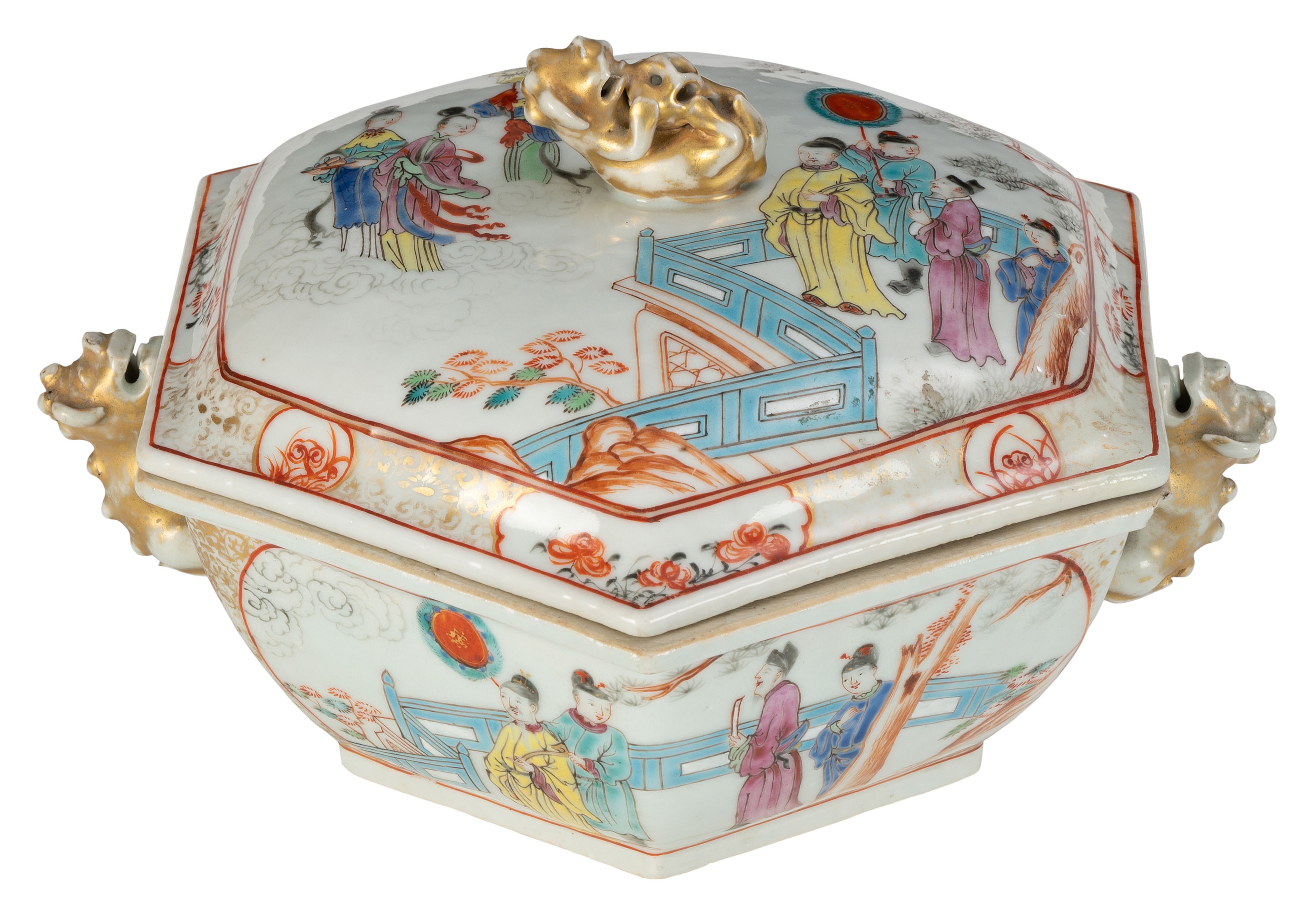 Lot De Soucoupes Miniatures D’autel – Porcelaine De Chine – XVIIIe/XIXe