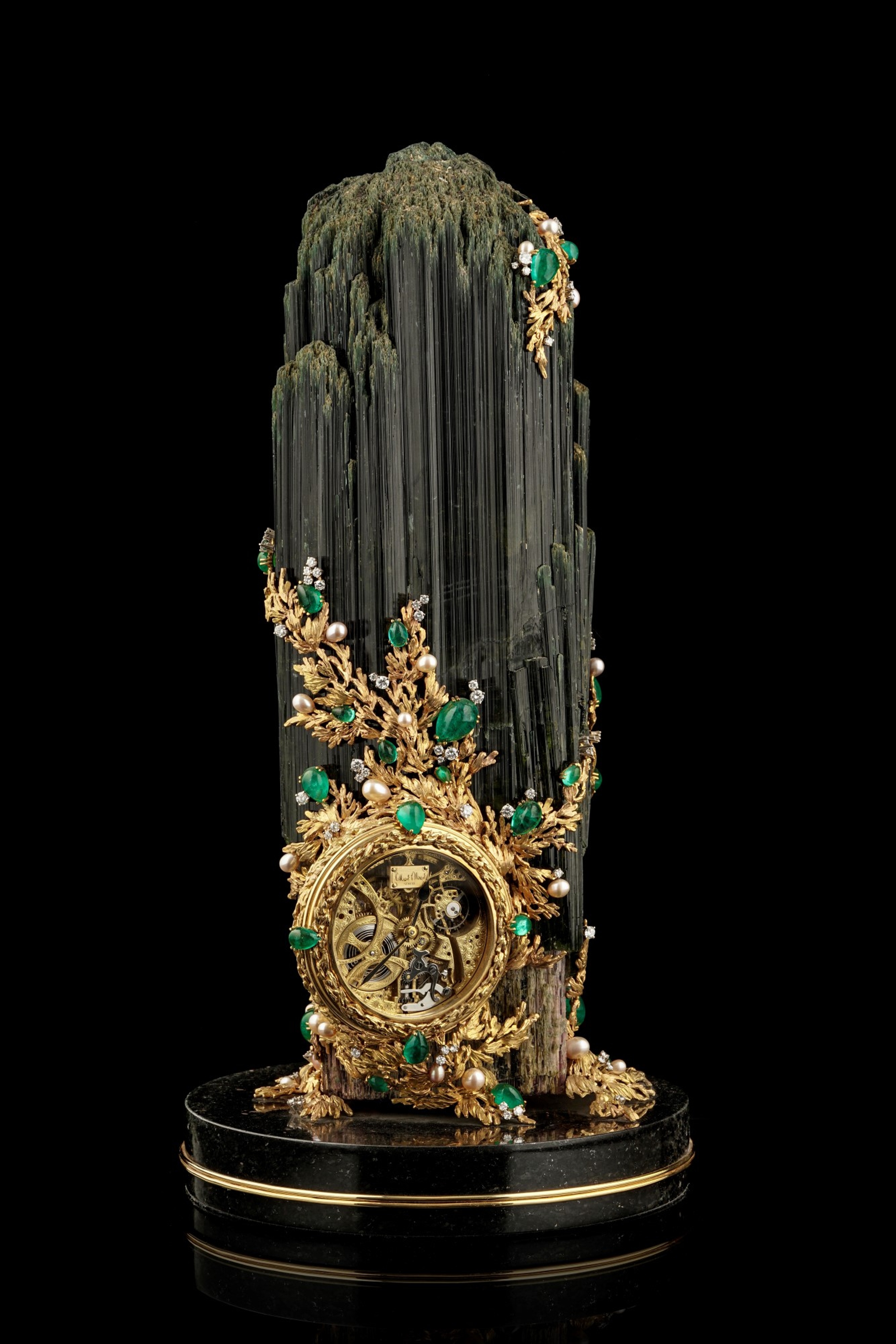Gilbert Albert, importante pendulette composée d'un